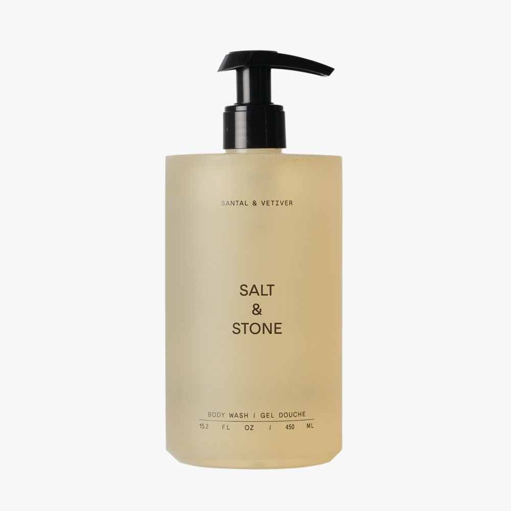 Salt & Stone Body Wash - Santal & Vetiver - Антиоксидантний гель для душу з ароматом сандалового дерева та ветиверу Salt & Stone Body Wash - Santal & Vetiver - Антиоксидантний гель для душу з ароматом сандалового дерева та ветиверу